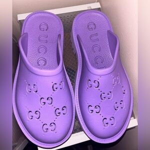 Gucci Platform Clogs